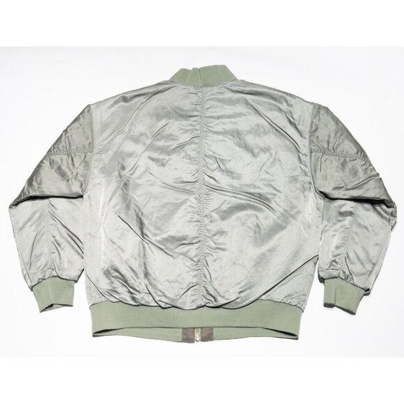 Nike Sportswear Reversible Bomber Jacket Women's Medium Quilted Green FN3168-386 - Picture 10 of 16